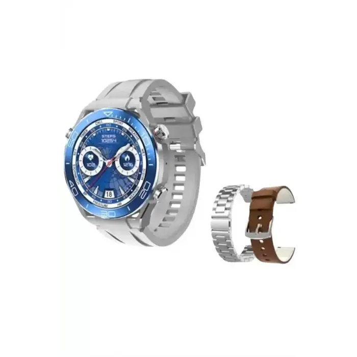 AsilTech Akıllı Saat 1.62 İnç Ultimate Nabız Sensörlü Sesli Görüşme Yapabilen