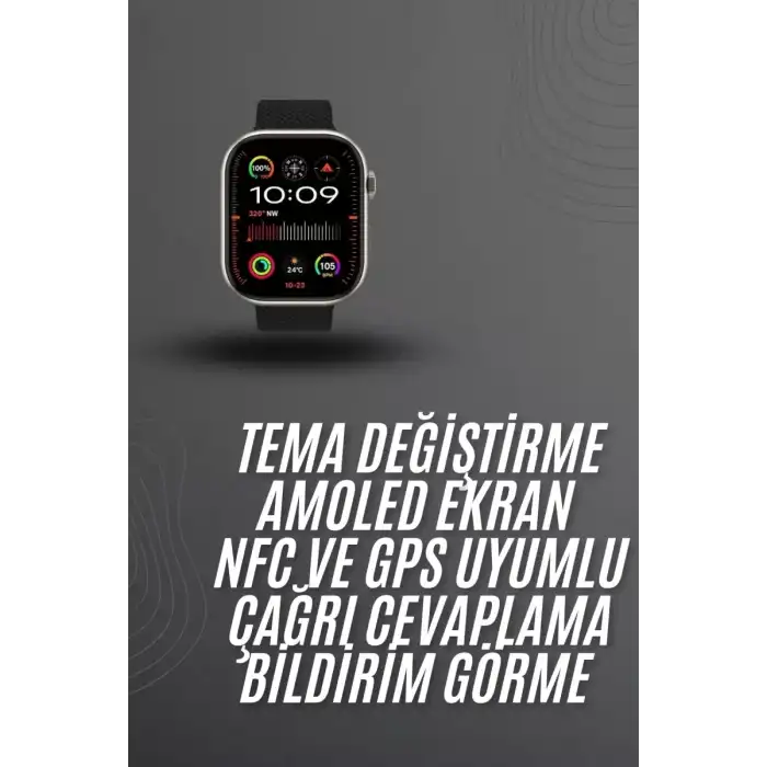 AsilTech Akıllı saat 2.02 inch Nabız Ölçer Arama Konuşma Müzik Dinleme
