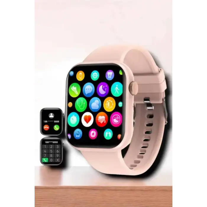 AsilTech Akıllı Saat 44mm Çelik Kasa, OLED Ekran ve Gelişmiş Sağlık Takibi