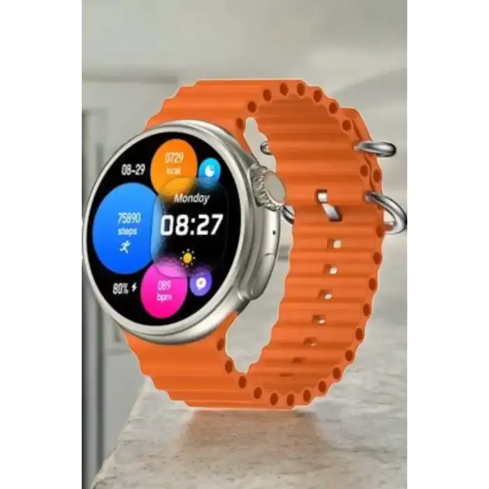 AsilTech Akıllı Saat 7 Kordonlu Yeni Nesil Arama Cevaplayan Çok Fonksiyonlu