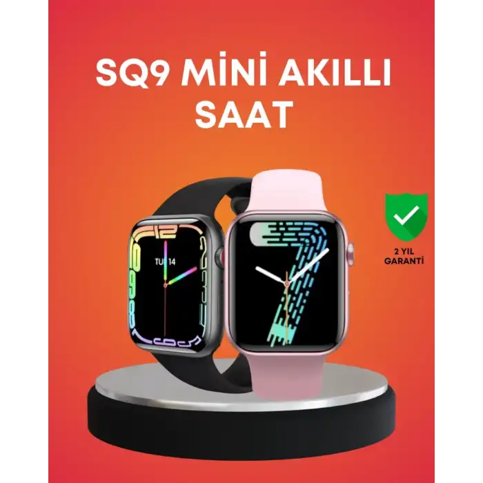 AsilTech Akıllı Saat AMOLED Dokunmatik Ekran Nabız Uyku ve Adım Takibi
