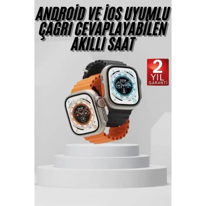 AsilTech Akıllı Saat Amoled Ekran Bluetooth Bağlantılı Özel Tasarım Unısex