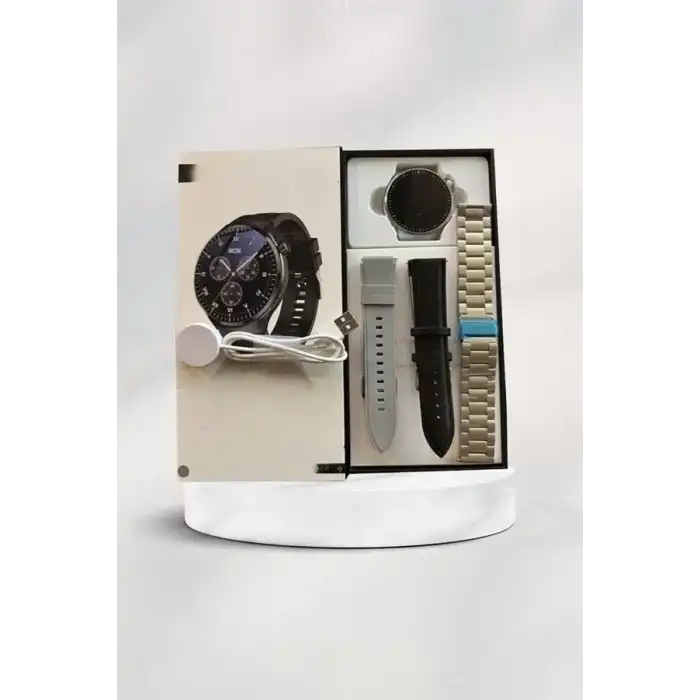AsilTech Akıllı Saat Amoled Ekran Bluetooth Bağlantılı Sesli Görüşme Nabız Ölçer