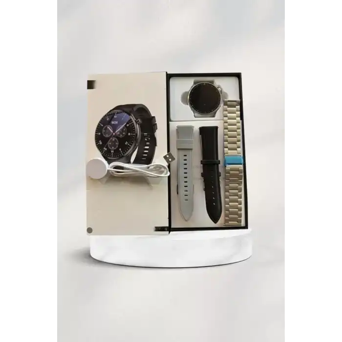 AsilTech Akıllı Saat Amoled Ekran Bluetooth Bağlantılı Sesli Görüşme Nabız Ölçer