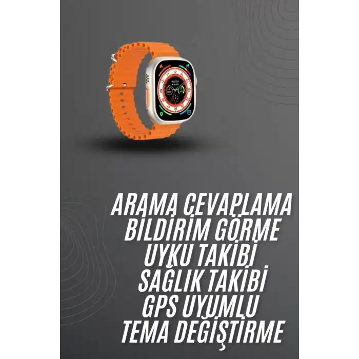 AsilTech Akıllı Saat Arama Cevaplayan Bildirim Görme Yeni Nesil Bluetooth Bağlantılı