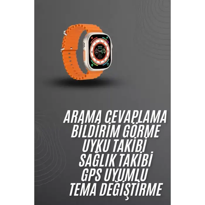 AsilTech Akıllı Saat Arama Cevaplayan Bildirim Görme Yeni Nesil Bluetooth Bağlantılı