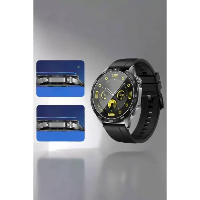 AsilTech Akıllı Saat Bildirim Görme Amoled Ekran GPS Uyumlu Sesli Görüşme