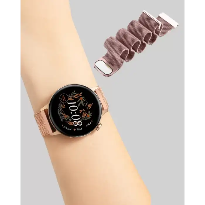 AsilTech Akıllı Saat – Bluetooth 5.0, Suya Dayanıklı, Kablosuz Şarj