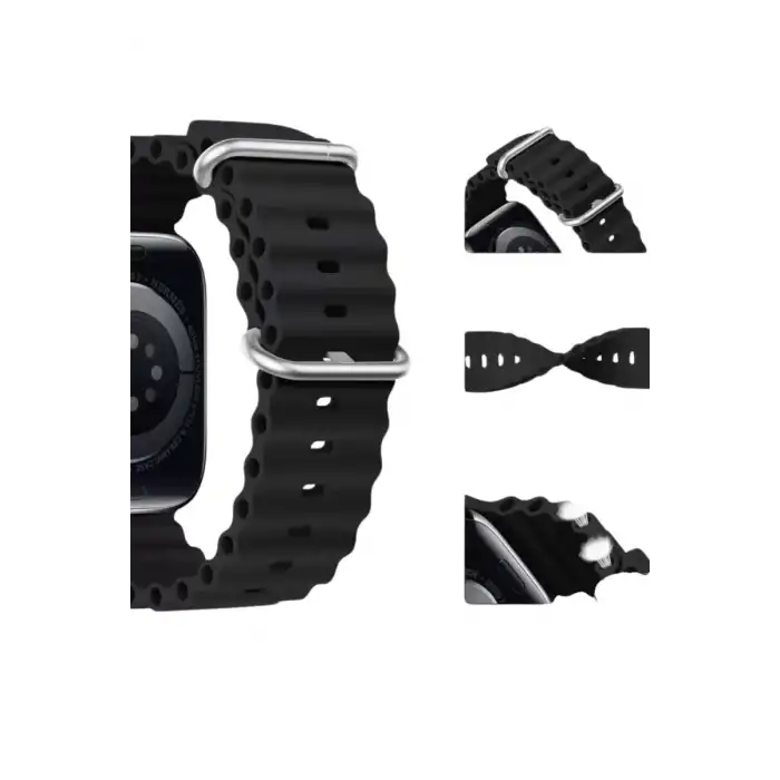 AsilTech Akıllı Saat Bluetooth Bağlantılı Adımsayar Alarm ve Hatırlatıcı Çağrı Cevaplama