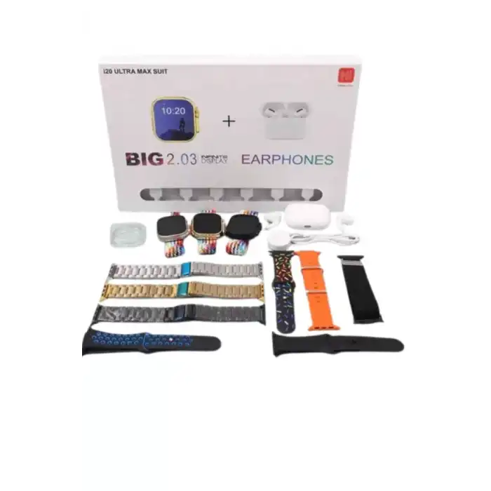 AsilTech Akıllı Saat Bluetooth Kulaklık Adımsayar Sağlık Takibi Çağrı Cevaplama