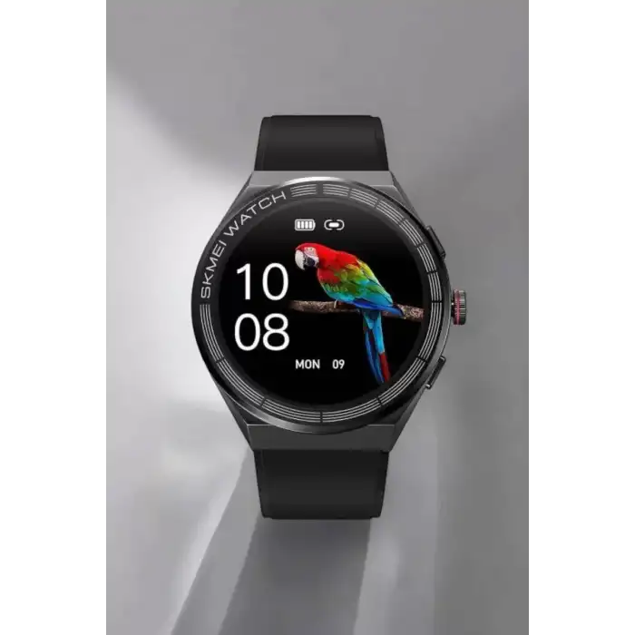 AsilTech Akıllı Saat Dokunmatik Ekran Sesli Görüşme ve Bildirim Görme Sağlık Takibi