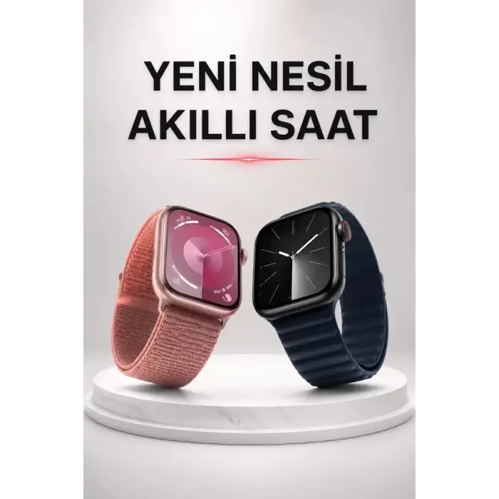 AsilTech Akıllı Saat İos Andorid Destekli Arama Özeliği Sensörlü Bluetooth Bağlantılı