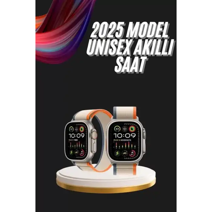 AsilTech Akıllı Saat Kol Saati Android ve İOS Uyumlu Nabız Ölçer Sesli Asistan
