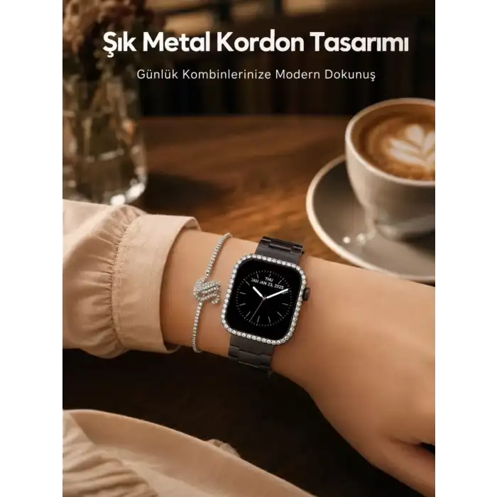 AsilTech Akıllı Saat Kullanımı İçin Pratik Aksesuar ve Kordon Seti Yeni Nesil