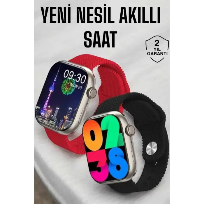 AsilTech Akıllı Saat Tema Değiştirme Uyku ve Sağlık Takibi Bluetooth Bağlantılı