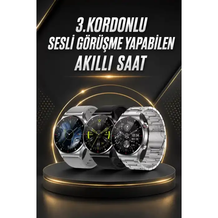 AsilTech Akıllı Saat Uyku ve Sağlık Takibi NFC Uyumlu Bluetoooth Bağlantılı Android İOS Uyumlu