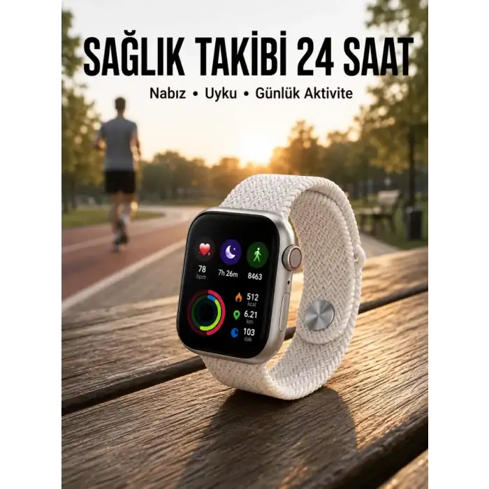 AsilTech Akıllı Saat Yeni Nesil GPS Özelliği NFC Ve Uyku Takibi