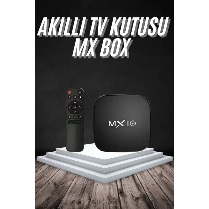 AsilTech Akıllı TV kutusu Mx Box Android 7.1 TV kutusu 2.4G Wifi