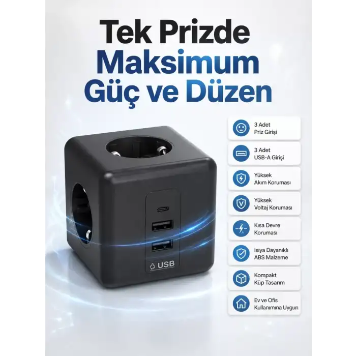 AsilTech AKIM KORUMALI 3440 PRİZ