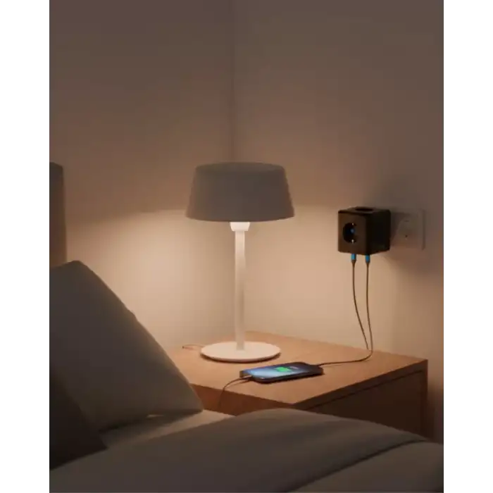 AsilTech Akım Korumalı Priz Çoklu USB Girişli Güvenli Enerji Yönetimi