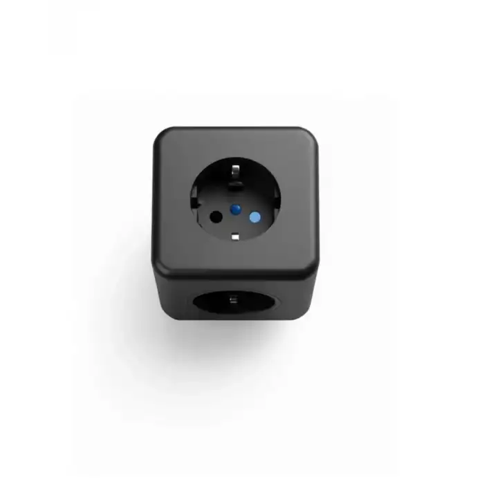 AsilTech Akım ve Voltaj Korumalı Küp Priz 3 USB Destekli