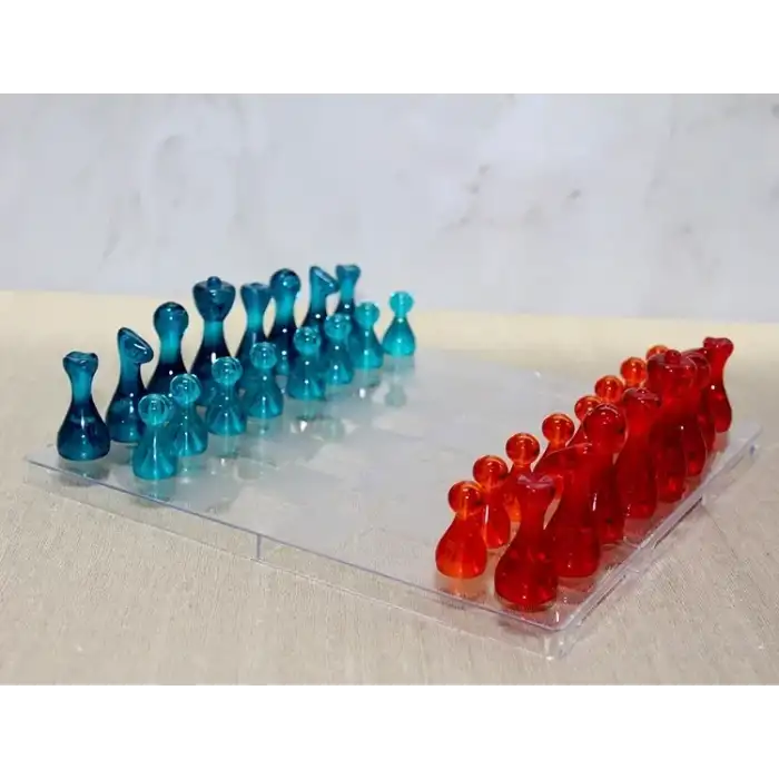 AsilTech Akrilik Satranç Seti