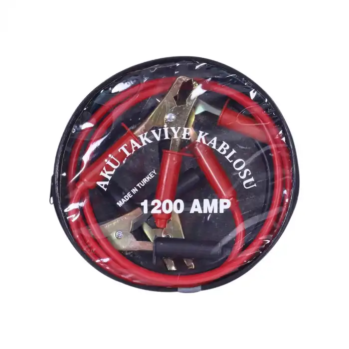 AsilTech Akü Takviye Kablosu 1200 Amper 55mm Çantalı