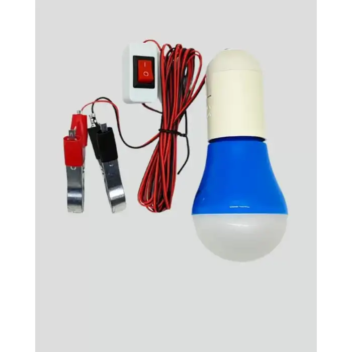 AsilTech Aküden Çalışan 12V LED Ampul Taşınabilir Kullanım