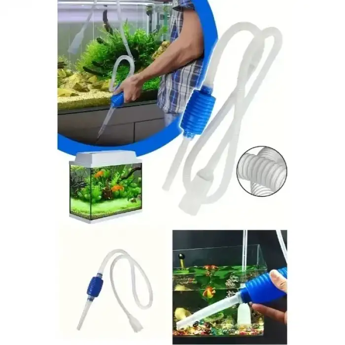 AsilTech Akvaryum Dip Çekme Sifonu