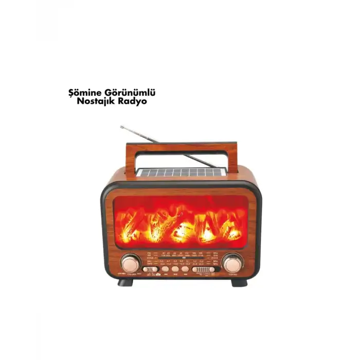 AsilTech Alev Efektli Bluetooth Hoparlör