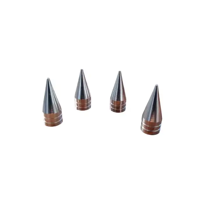 AsilTech Alüminyum Sivri Sibop Kapağı Krom ı 4lü 32mm
