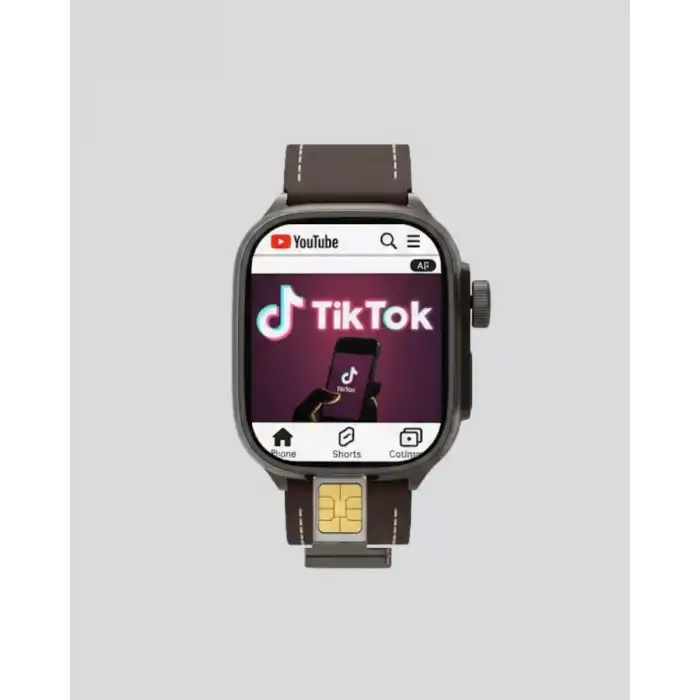 AsilTech AMOLED Ekranlı Akıllı Saat WhatsApp TikTok YouTube