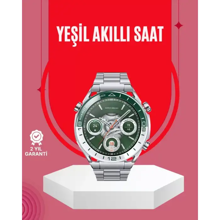 AsilTech Amoled Smartwatch Harita Modlu Bluetooth Aramalı 3 Değiştirilebilir Kayışlı