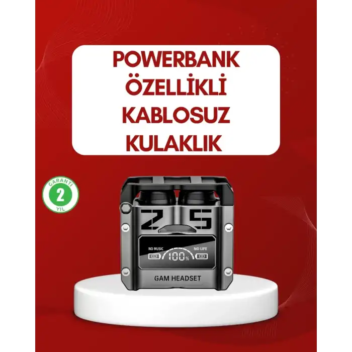 AsilTech ANC Aktif Gürültü Önleyici Kablosuz Bluetooth Kulaklık