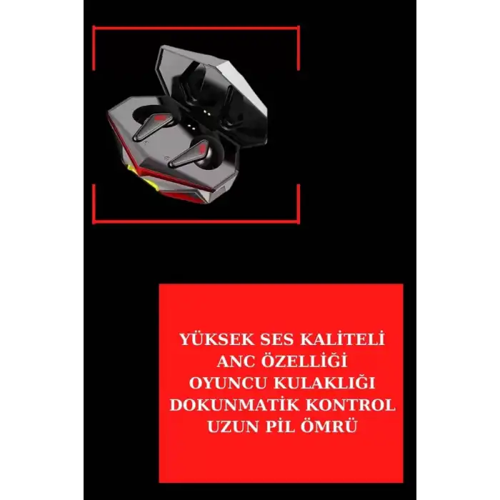AsilTech ANC Özellikli Bluetooth Kulaklık ve Amoled Ekran Akıllı Saat Uyku ve Sağlık Takibi Nabız Ölçer