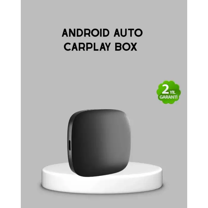 AsilTech Android Auto Kablosuz Adaptör Bluetooth 5.0 ve 5.8GHz WiFi Destekli