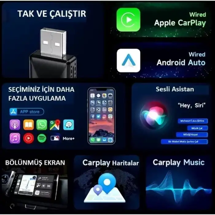AsilTech Android Car Play Adaptör