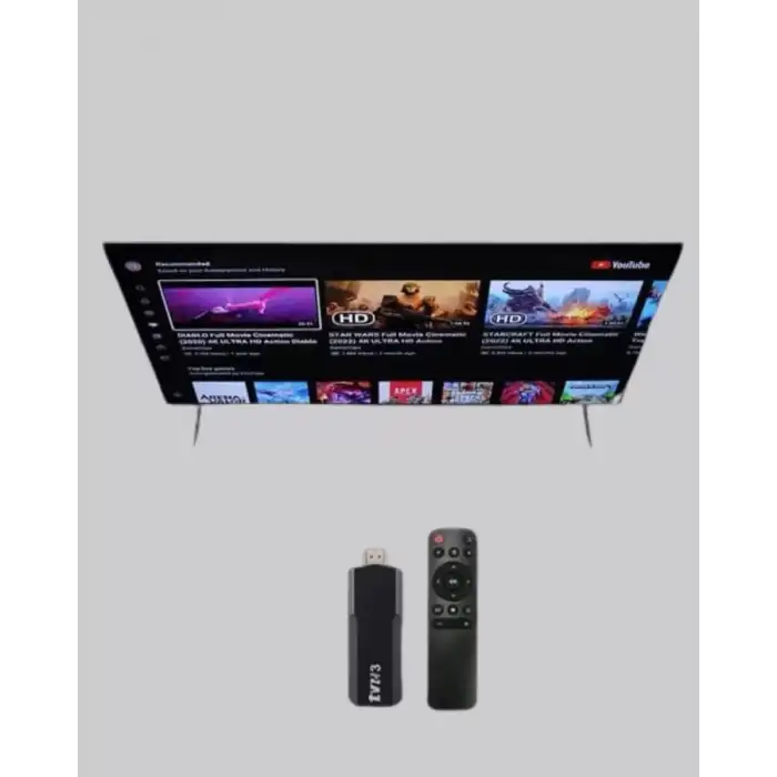 AsilTech Android TV Stick WiFi ve Bluetooth Bağlantılı