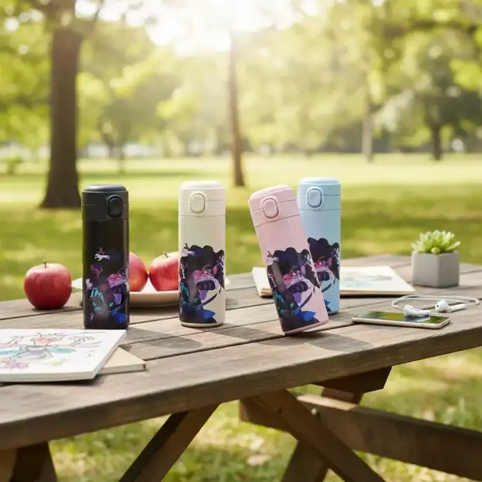 AsilTech Anime Baskılı Termos Model 4