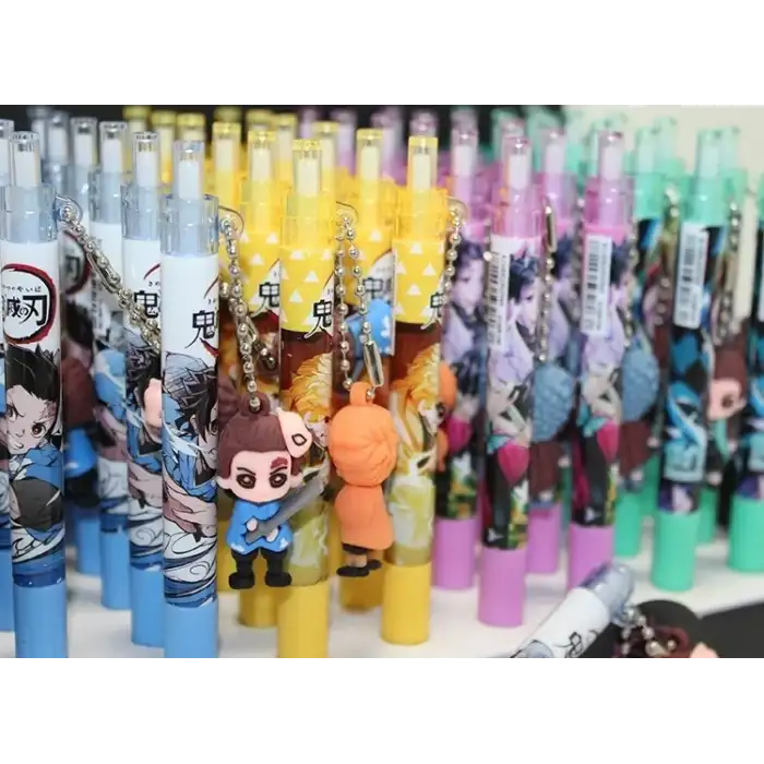 AsilTech Anime Figür Tükenmez Kalem Model 2