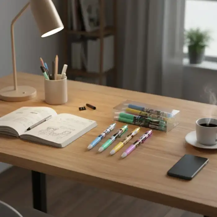 AsilTech Anime Figür Tükenmez Kalem Model 3