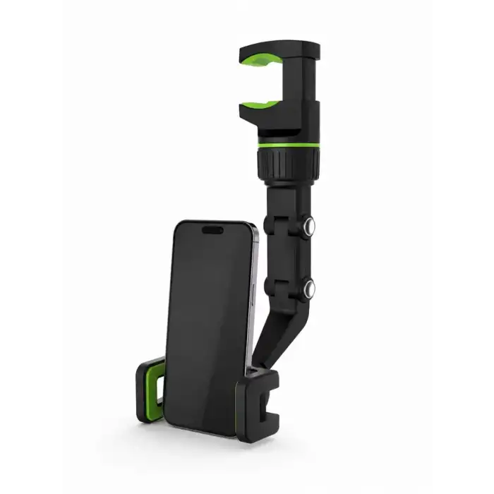 AsilTech Araç İçi Dikiz Aynası Telefon Tutucu 360° Dönebilen Katlanabilir