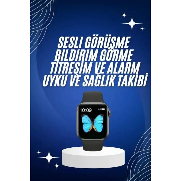 AsilTech Arama Cevaplayabilen Akıllı Saat Bluetooth Bağlantılı Sosyal Medya Girişli