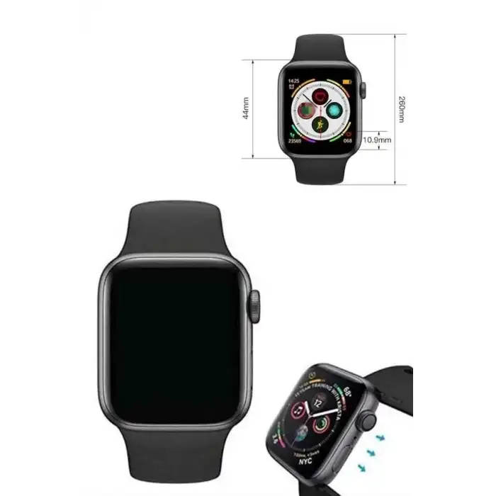 AsilTech Arama Cevaplayabilen Akıllı Saat Bluetooth Bağlantılı Sosyal Medya Girişli