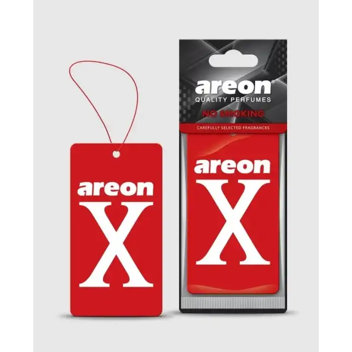 AsilTech Areon X No Smoking Oto Araç Kokusu Kırmızı