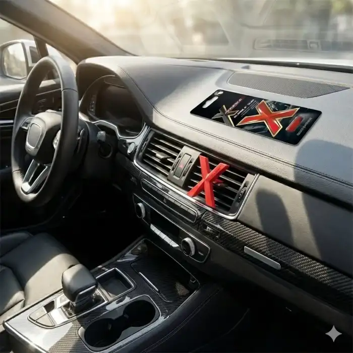 AsilTech Areon X Version Peteğe Geçmeli Oto Kokusu Kırmızı