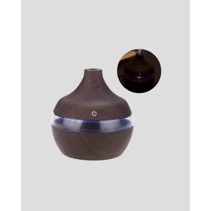 AsilTech Aromaterapi Uyumlu 300 ml LED Işıklı Oda Kokusu Difüzörü