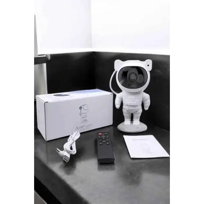 AsilTech Astronot Görünümlü Projeksiyon Speaker Taşınabilir
