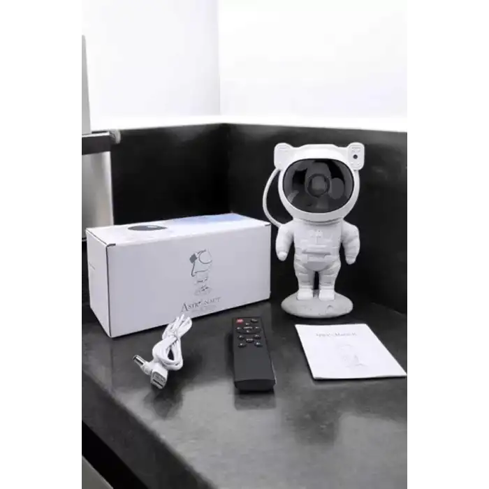 AsilTech Astronot Görünümlü Projeksiyon Speaker Taşınabilir