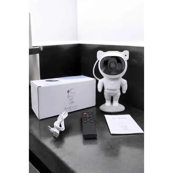 AsilTech Astronot Görünümlü Projeksiyon Speaker Taşınabilir